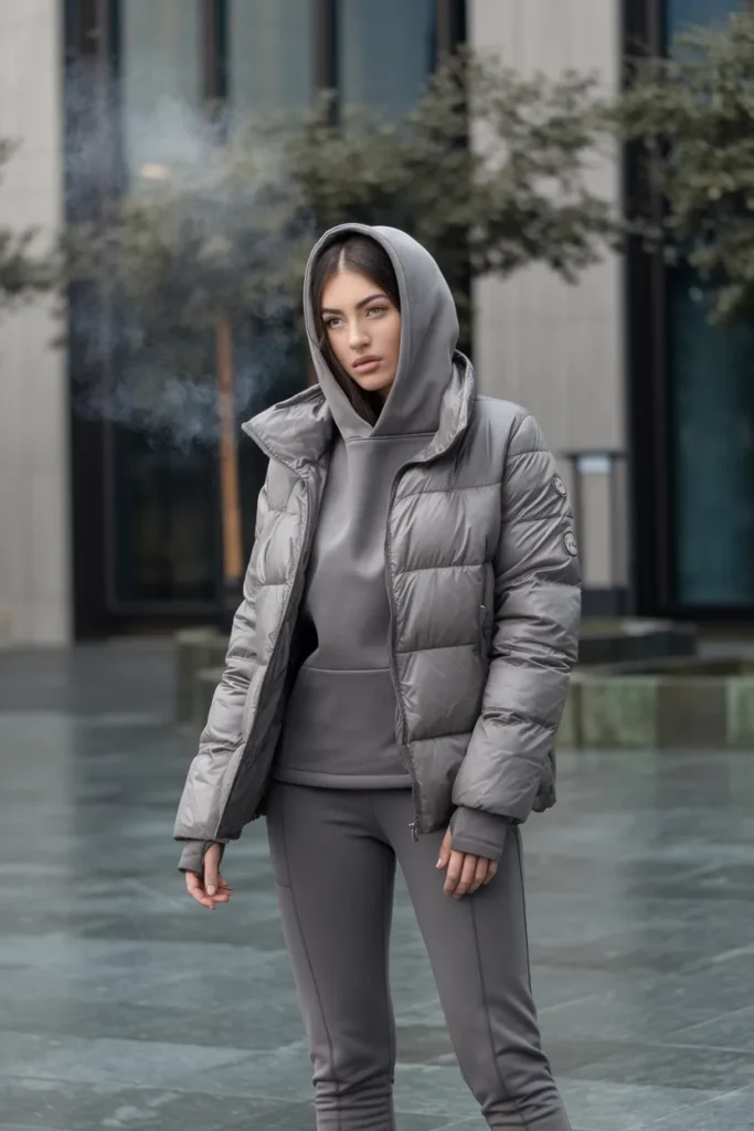Layering Rules For A Bulky Hoodie