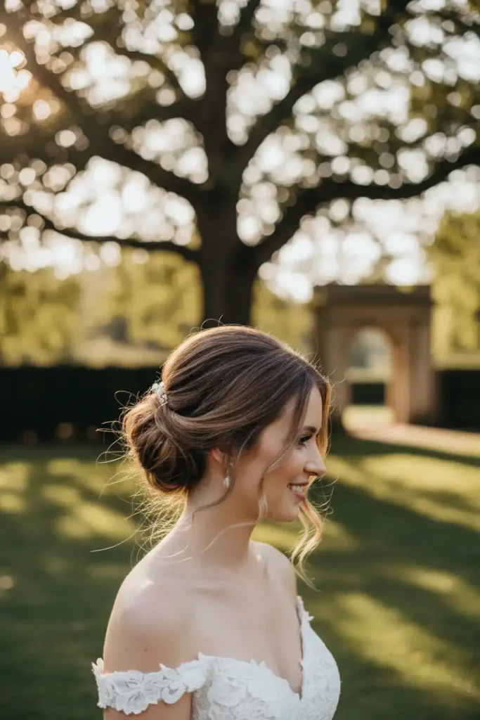 Loose Wedding Bun Styles That Don't Fall Flat