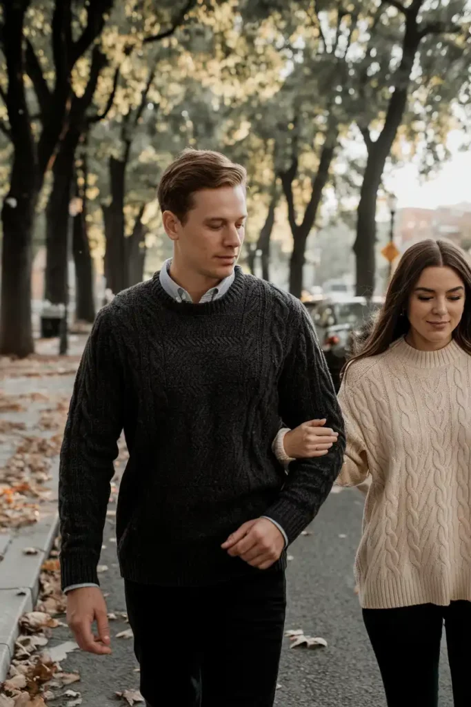 Men Sweater Pattern Picks for Shared Fall Style