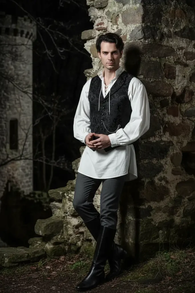 Men's and Unisex Victorian Vampire Looks