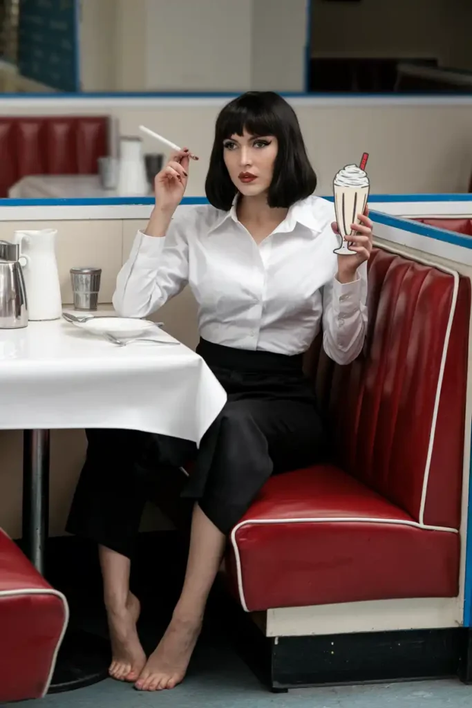 Mia Wallace: an iconic look for under twenty dollars