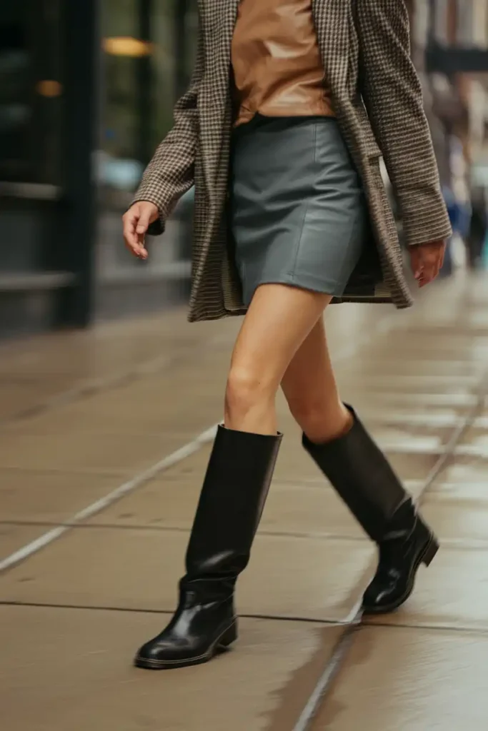 Mini skirts and knee-high boots: how short is too short