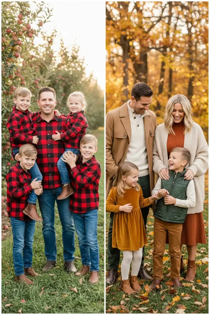 Modern Family Pictures Outfits vs Traditional Looks