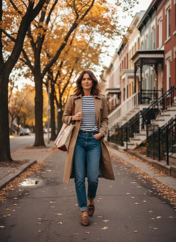 Montreal Aesthetic Outfits Built Around a Trench