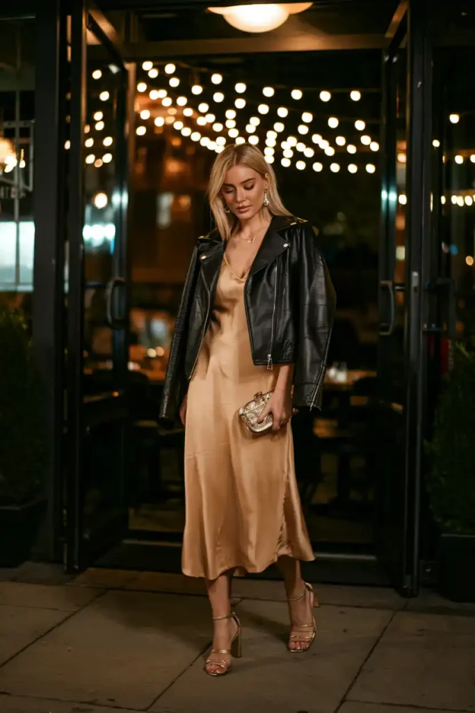 Night Out Outfit Ideas Centered Around Leather