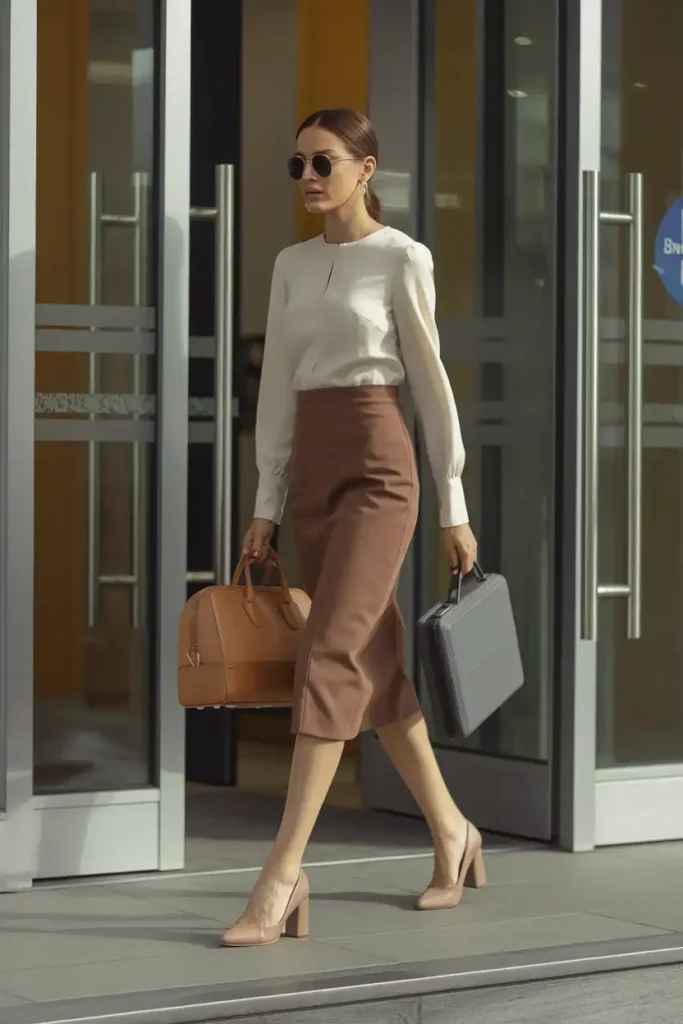 Office Wear That Takes Five Minutes To Put Together