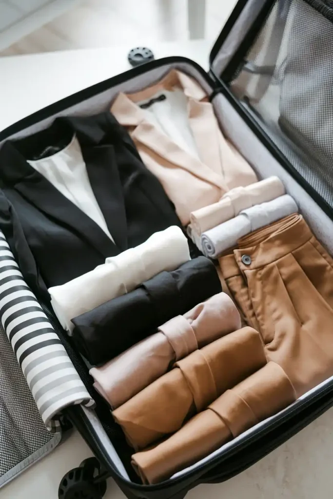 Packing a Week of Office Outfits Women Business Travelers Trust