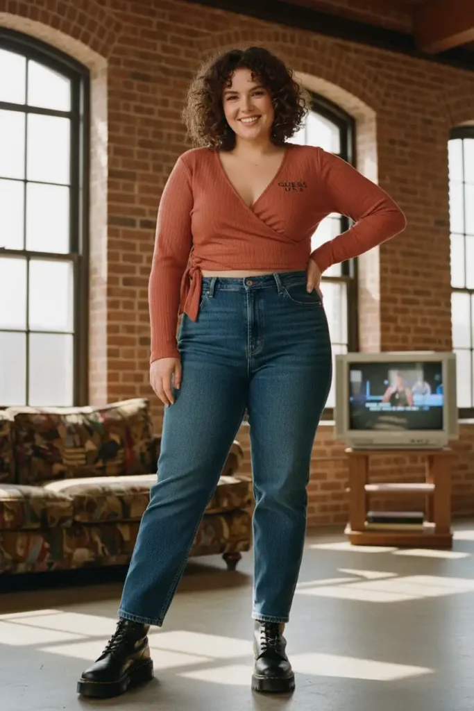 Plus Size 90s Outfits That Actually Fit Right