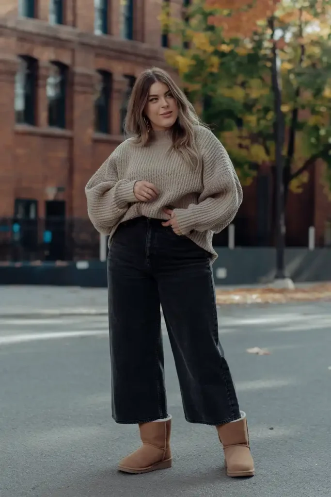 Plus Size Uggs Outfit Ideas That Actually Fit Right