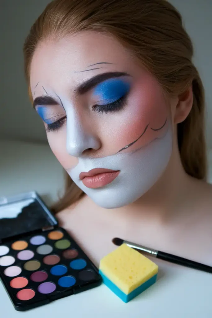 Quick Face Paint Techniques for Non-Human Characters