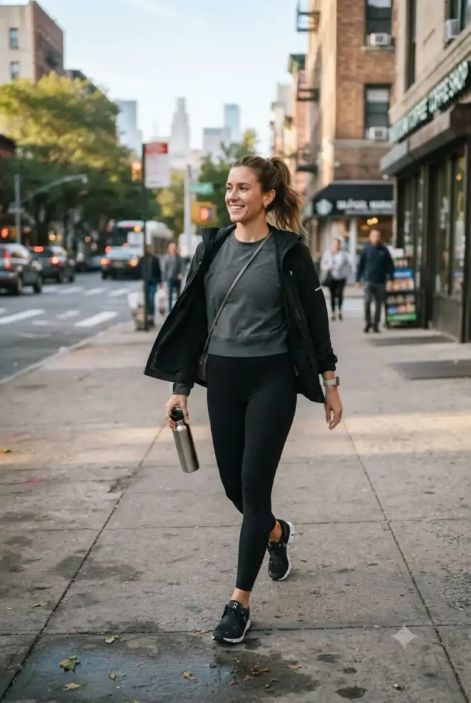 Rework Your Gym Bag Staple Into a Real Outfit