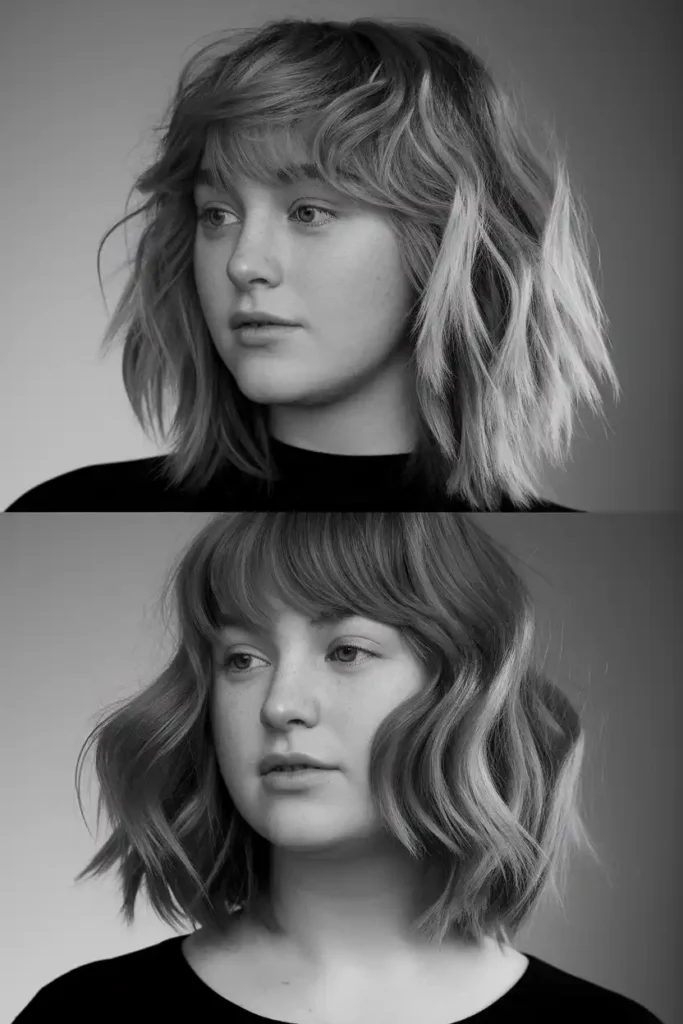 Round Faces Need Height, Not Width