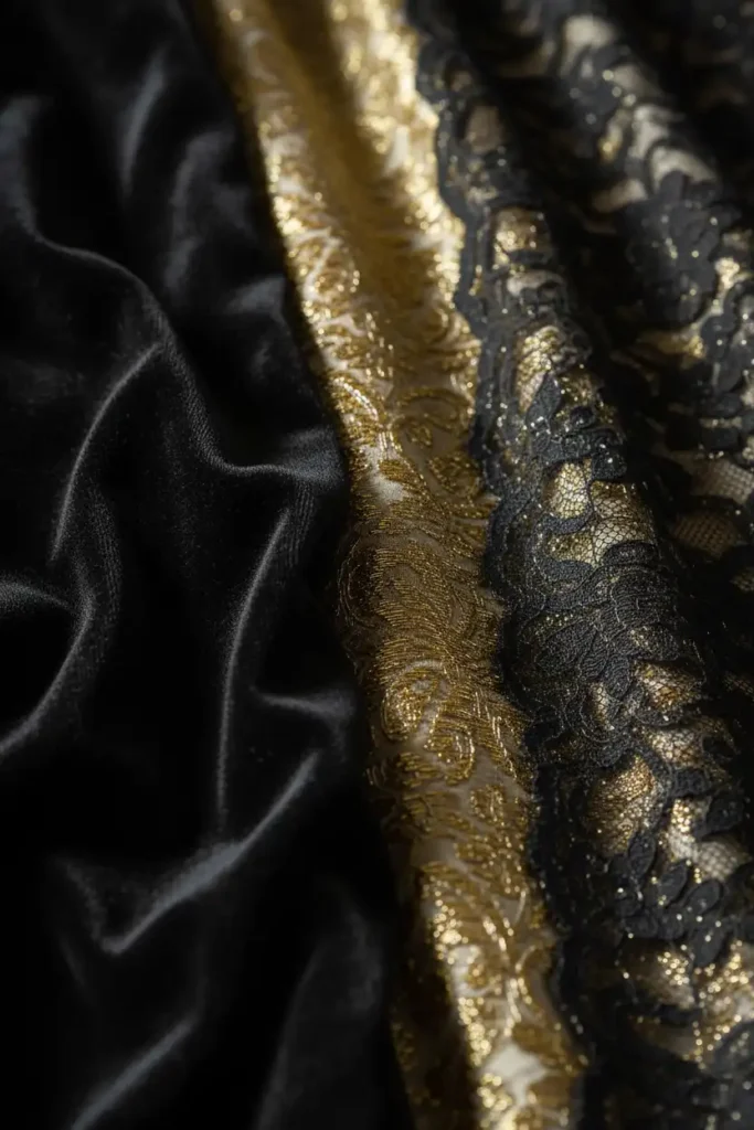Royal Fabrics: Velvet, Brocade, and Lace That Photograph Well