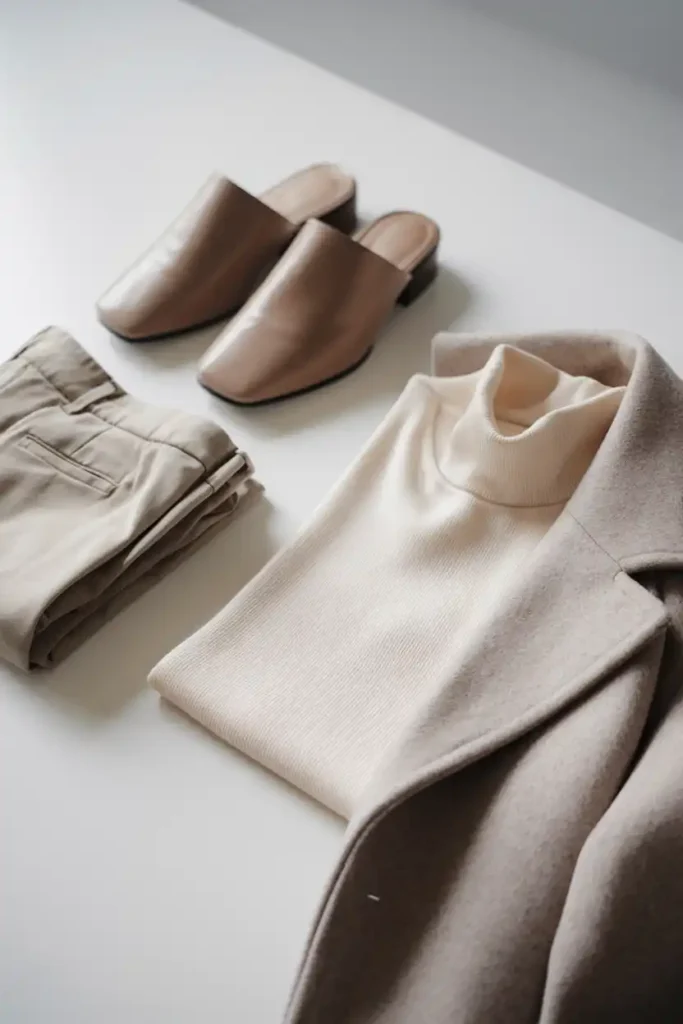 Scandinavian Aesthetic Fashion Approach to Neutral Khakis