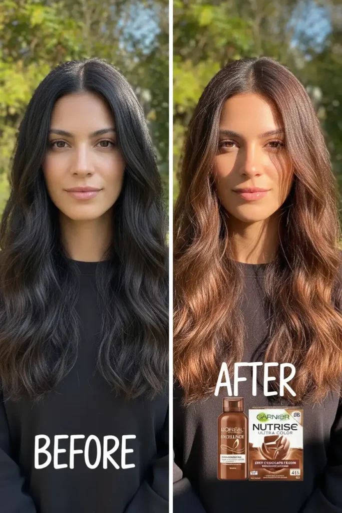 Semi Dark Brown Hair: A Softer Way to Leave Black Hair Behind