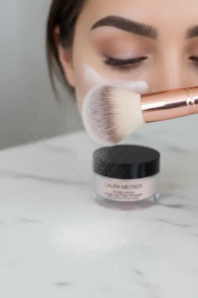 Setting your makeup so it actually stays put