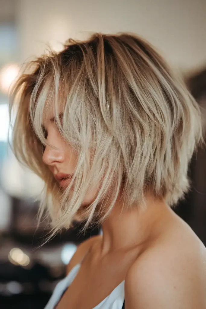 Short Layers for Low Maintenance Styling