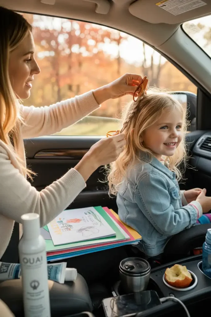 Simple School Hairstyle Ideas Your Kid Can Learn in the Backseat