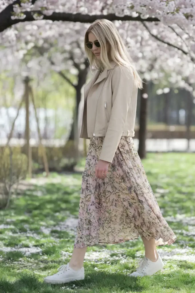 Spring Jacket Styling for Lighter Leather Looks