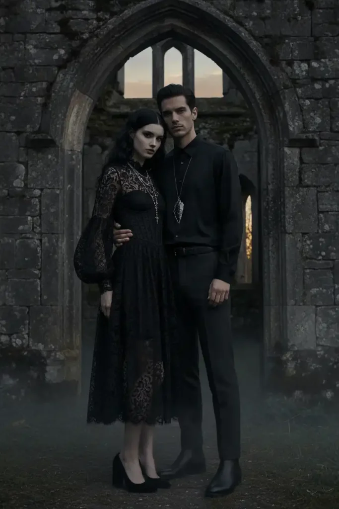 Start With One Gothic Romance Outfit Formula You Can Both Repeat