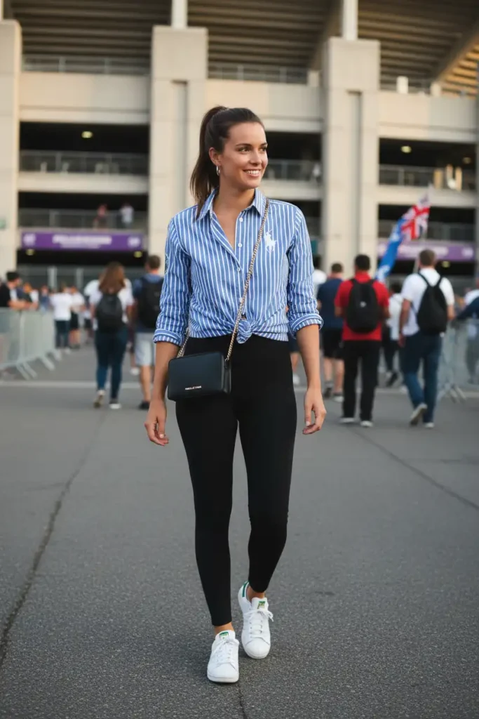 Striped Shirt Fixes for a Cleaner Game Day Look