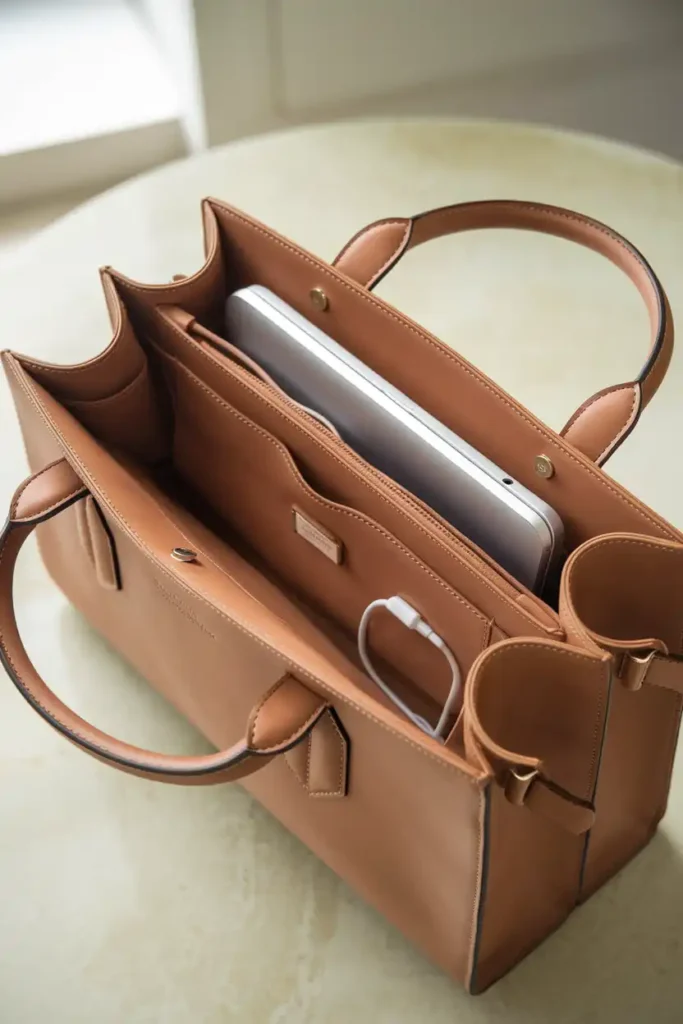 Structured Handbags That Double as Your Carry-On Organizer