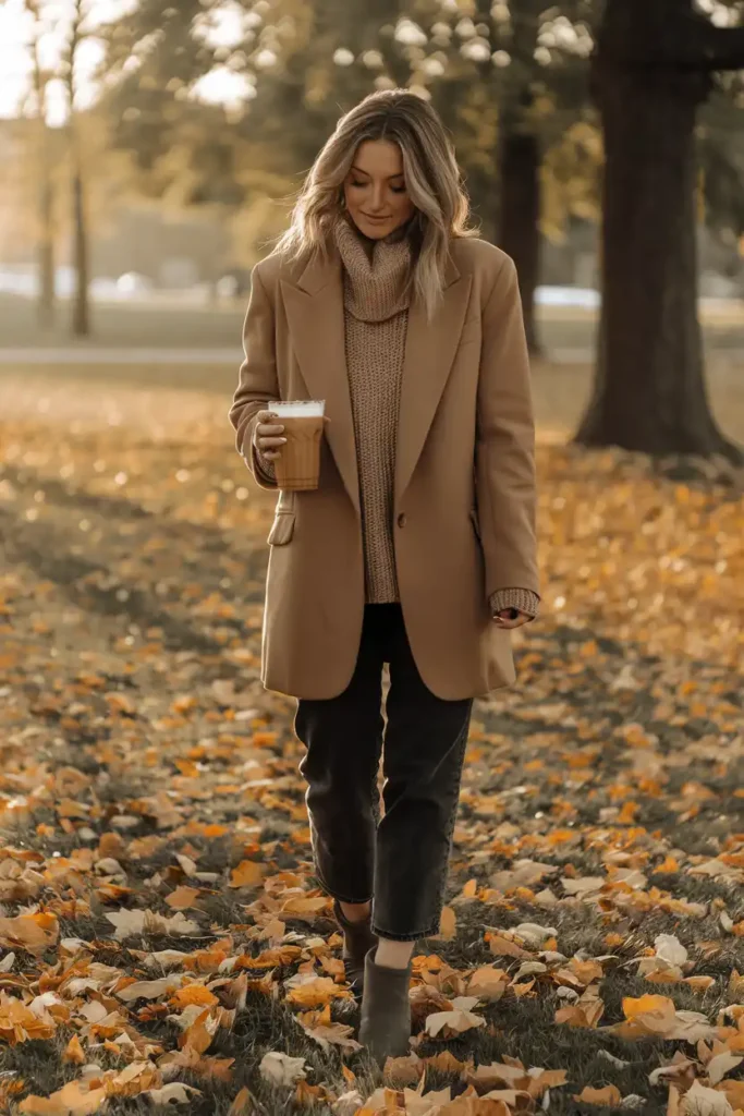 Stylish Fall Outfits That Start With One Blazer