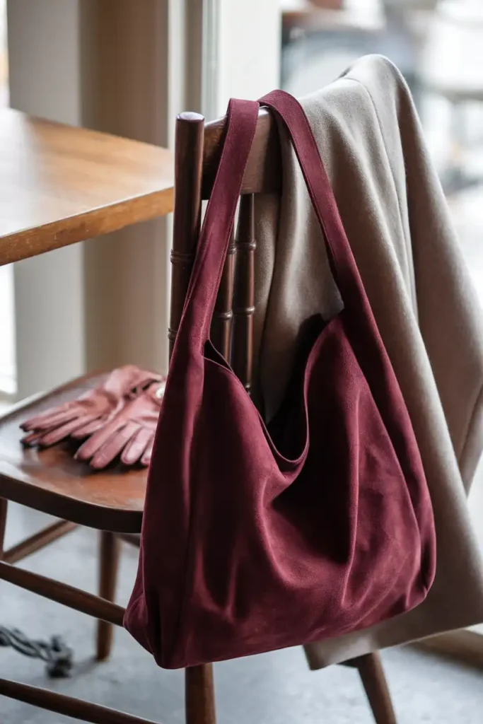 Suede Shoulder Bag Pairings for Fall