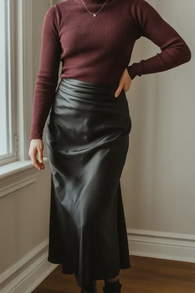 Sweater Outfits That Work With a Skirt