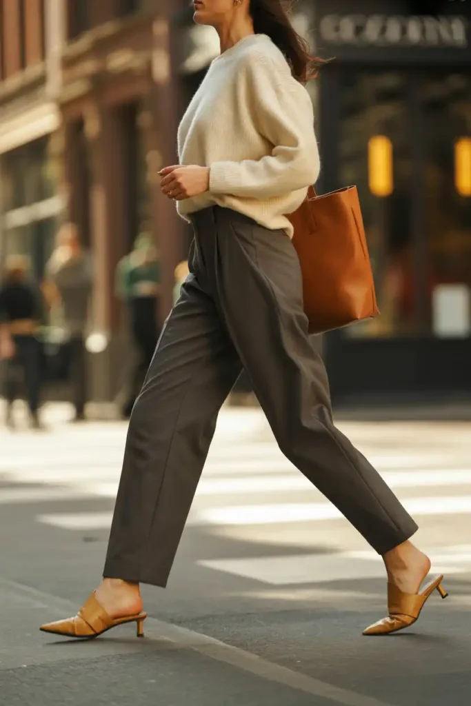 Tailored Trousers Keep Dark Colors From Looking Sloppy