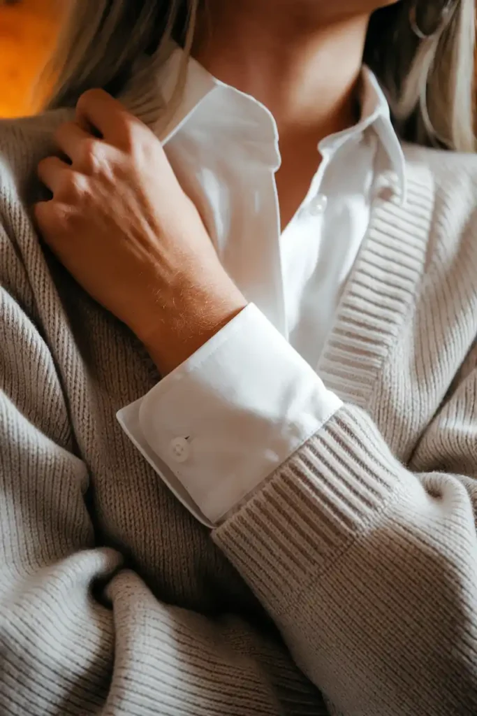 The Button Down and Sweater Outfit Combo