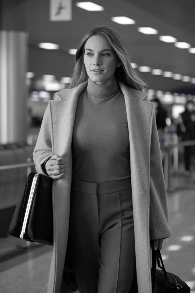 The Cashmere Turtleneck That Keeps You Polished on Cold Flights