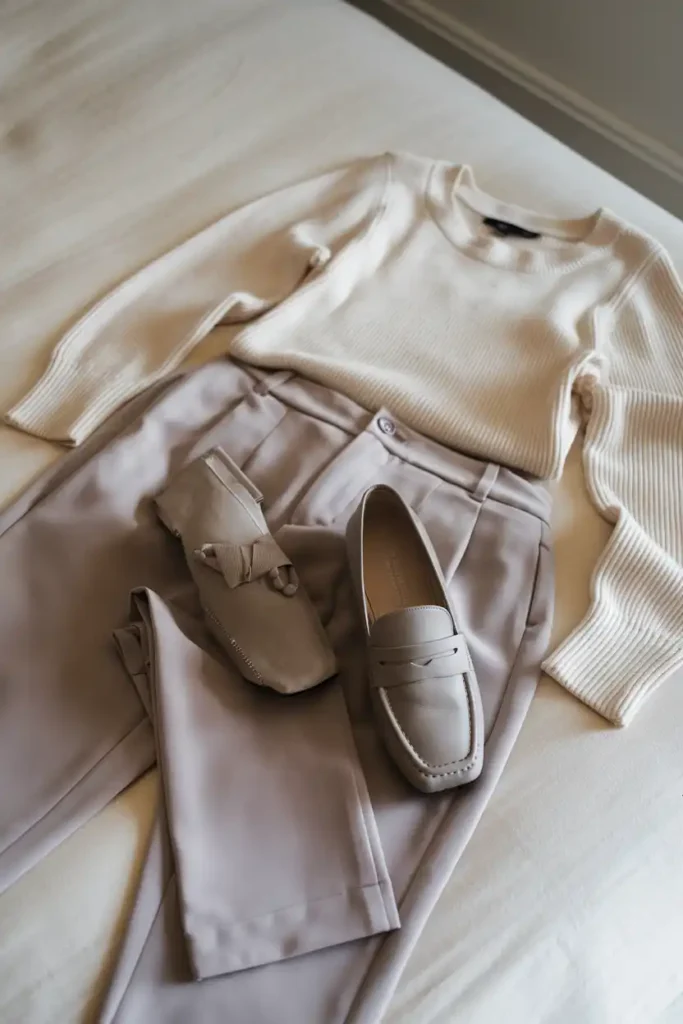 The Minimalist Look That Simplifies Your Mornings