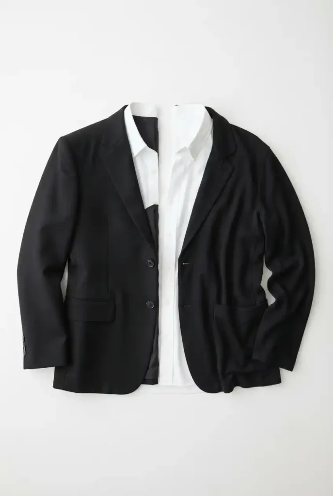 The Monochrome Blazer Swap for Warm Interview Rooms