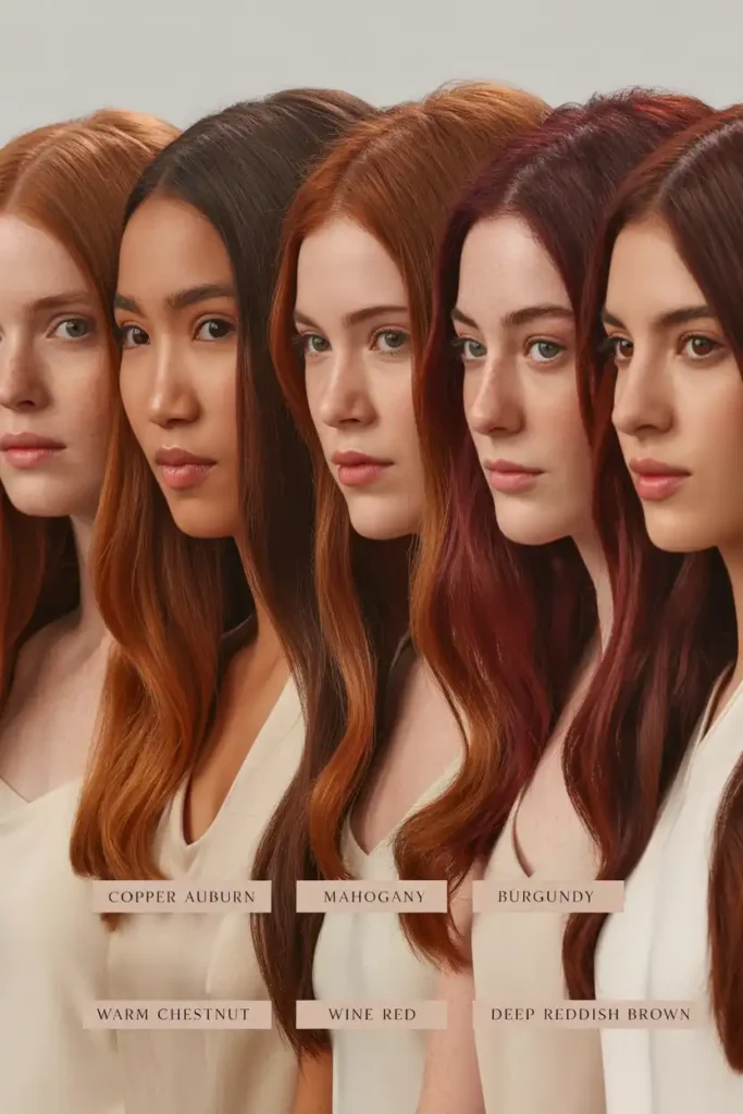Understanding Red Hair Different Shades