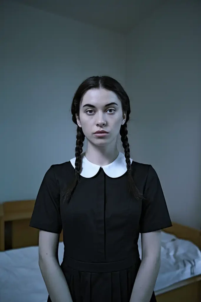 Wednesday Addams when you have four hours and no plan