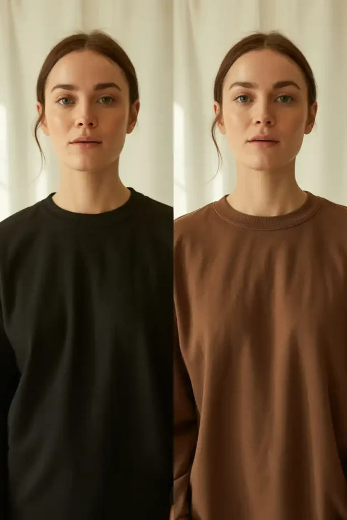 What to Do When Dark Autumn Outfits Wash You Out