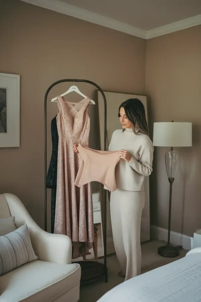 What to Wear Under Your Dress When It's Cold