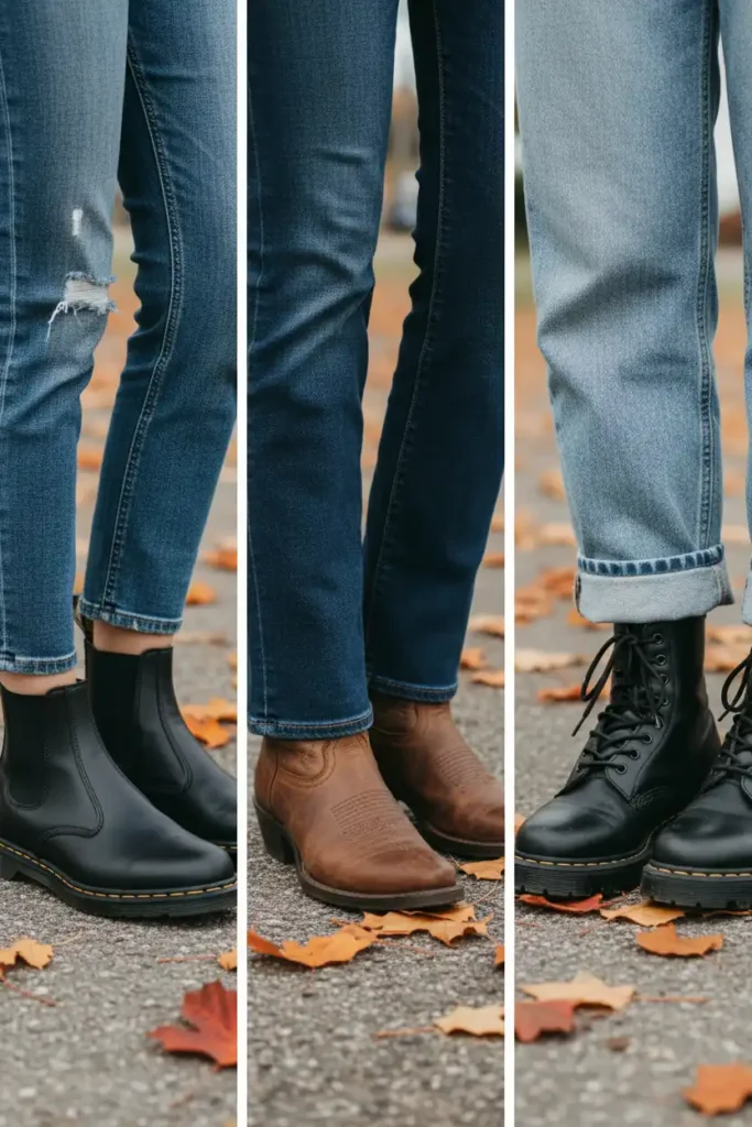 What to Wear With Ankle Boots When Your Jeans Never Sit Right