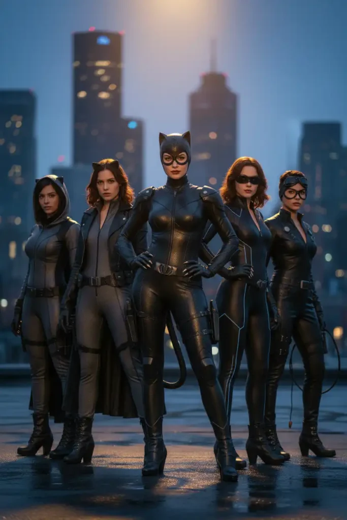 Why Catwoman Anchors a Group Halloween Photo Better Than Most Picks