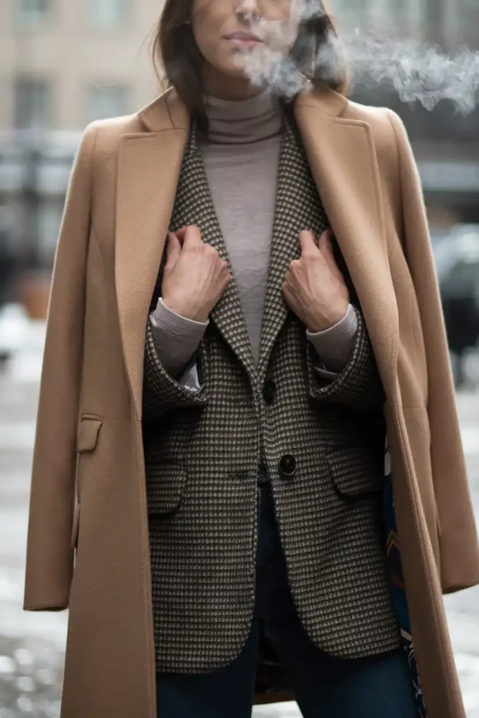 Winter Mode: Layering Under a Coat