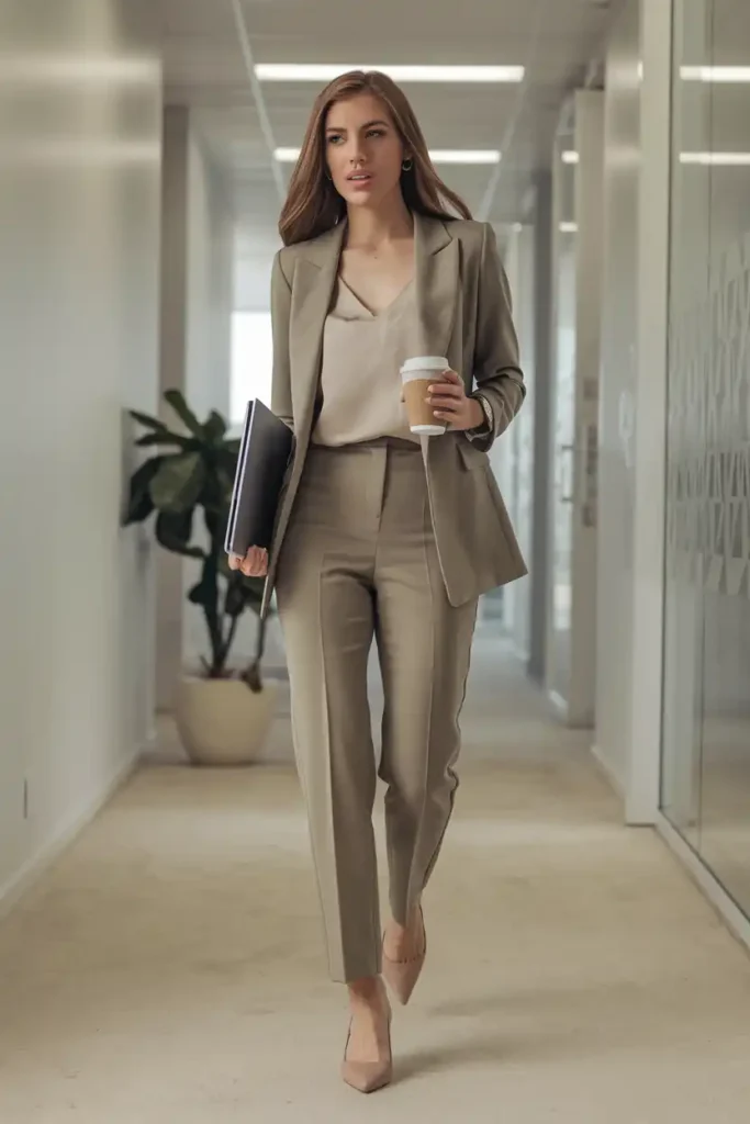 Womens Khaki Pants Outfit Business Looks That Work