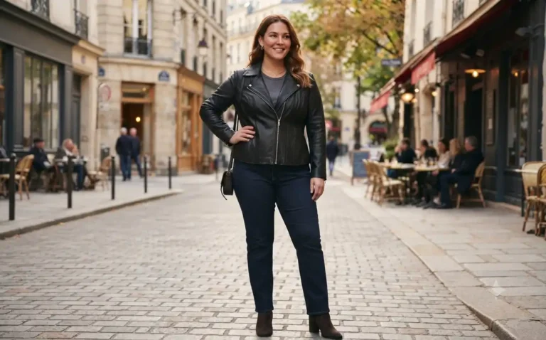 black jacket outfit women