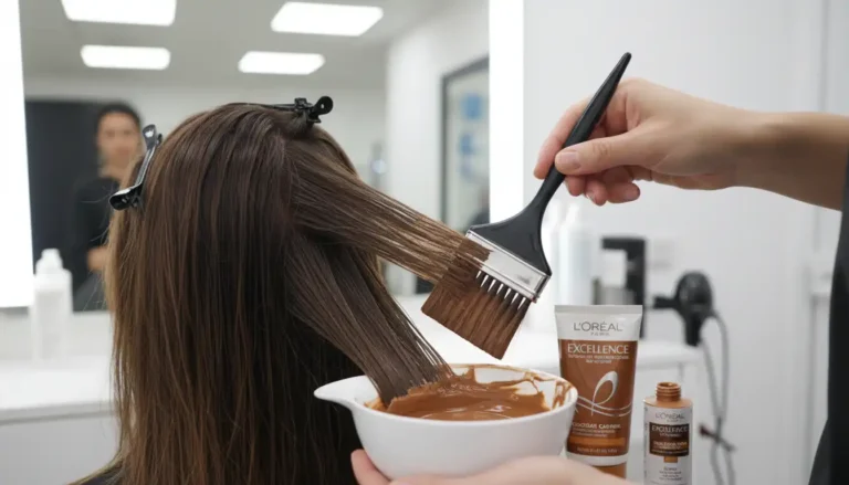 chocolate brown hair