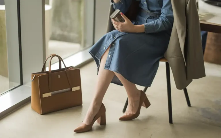 Denim Dress Outfit