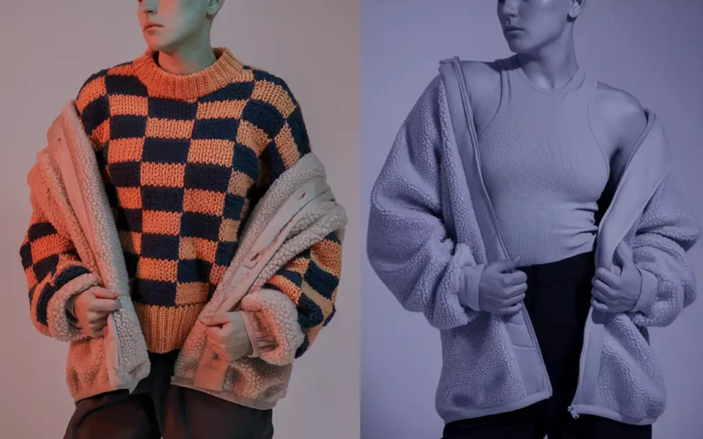 fleece jacket outfit