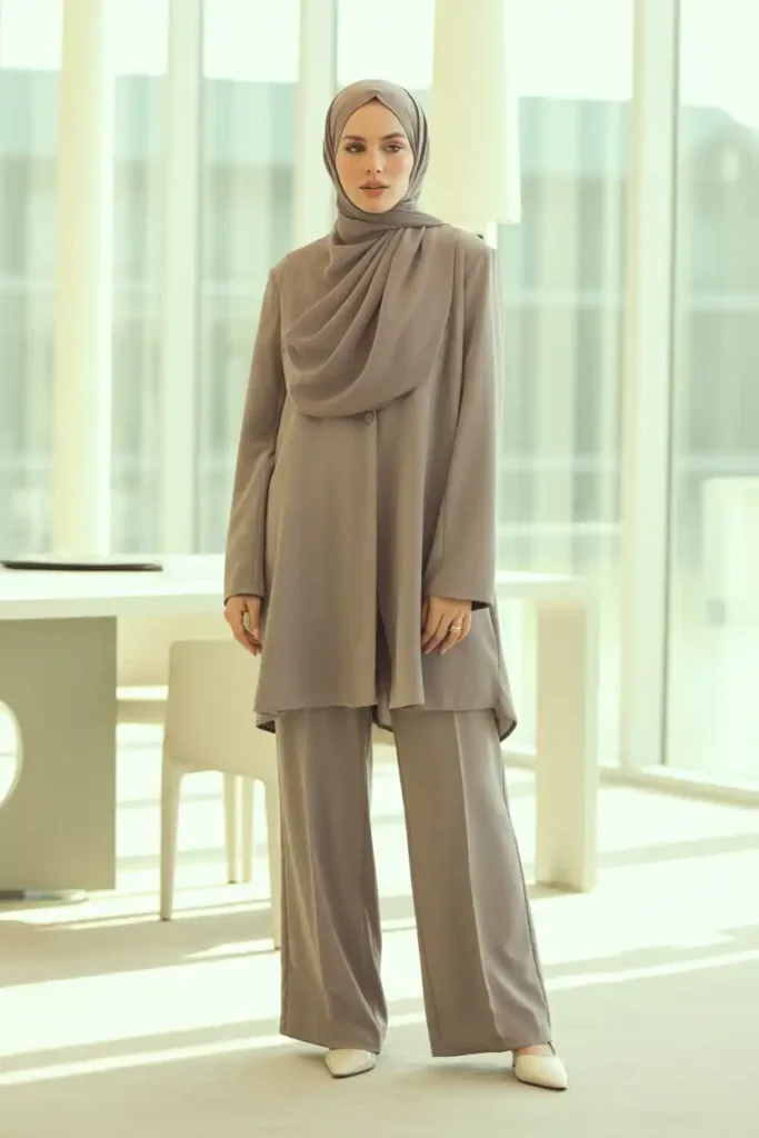 A Corporate Hijabi Outfit That Stays Sharp