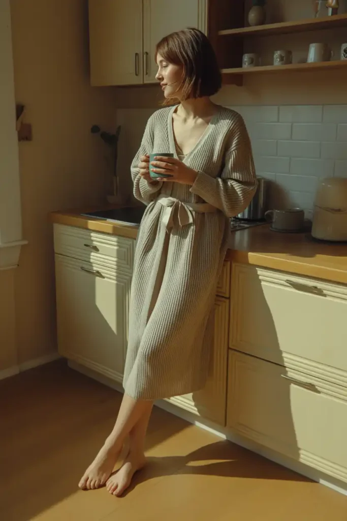 A One Piece Cardigan Crochet Look for Slow Mornings