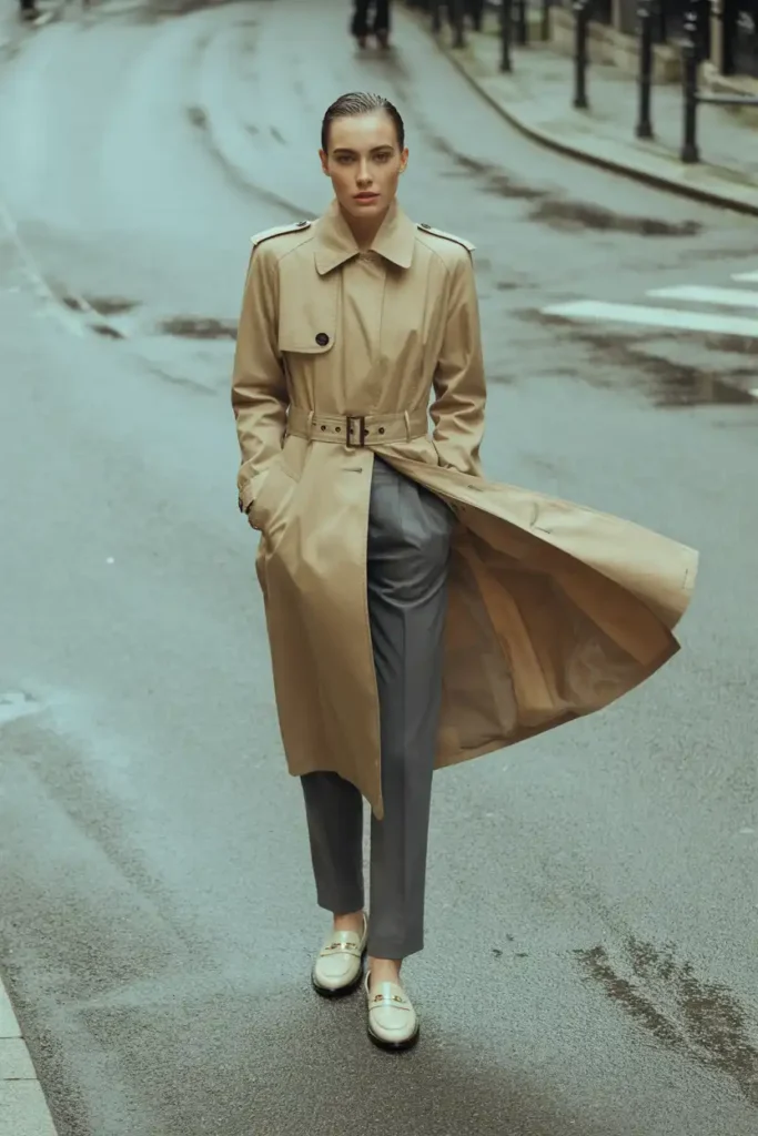 A Trench Coat You Can Wear Three Seasons