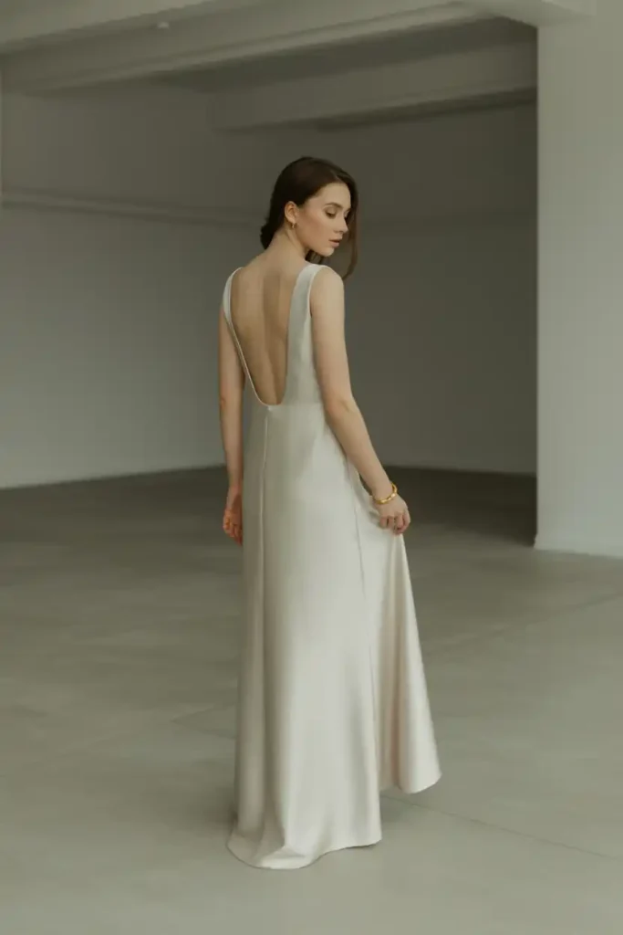 A White Gown You Can Wear Past the Ceremony
